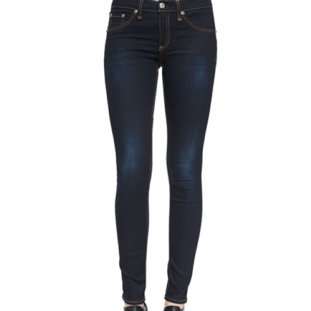 Rag & Bone dark wash skinny jeans size 28